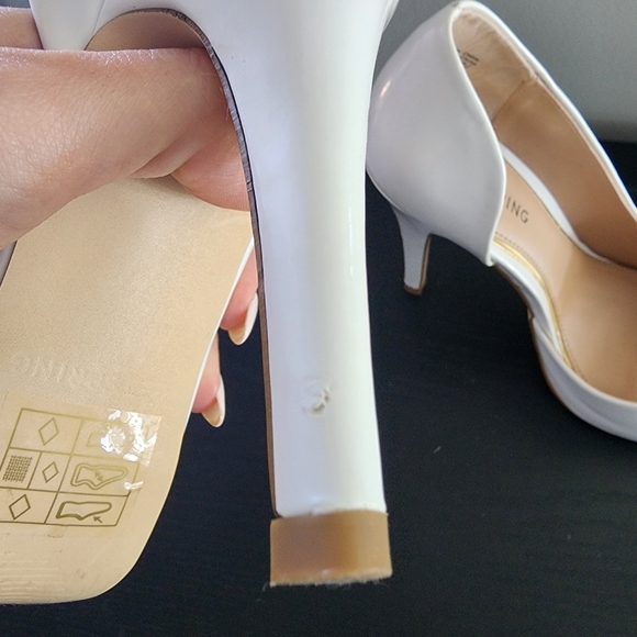 Call it Spring White Platform Heels - Picture 3 of 6